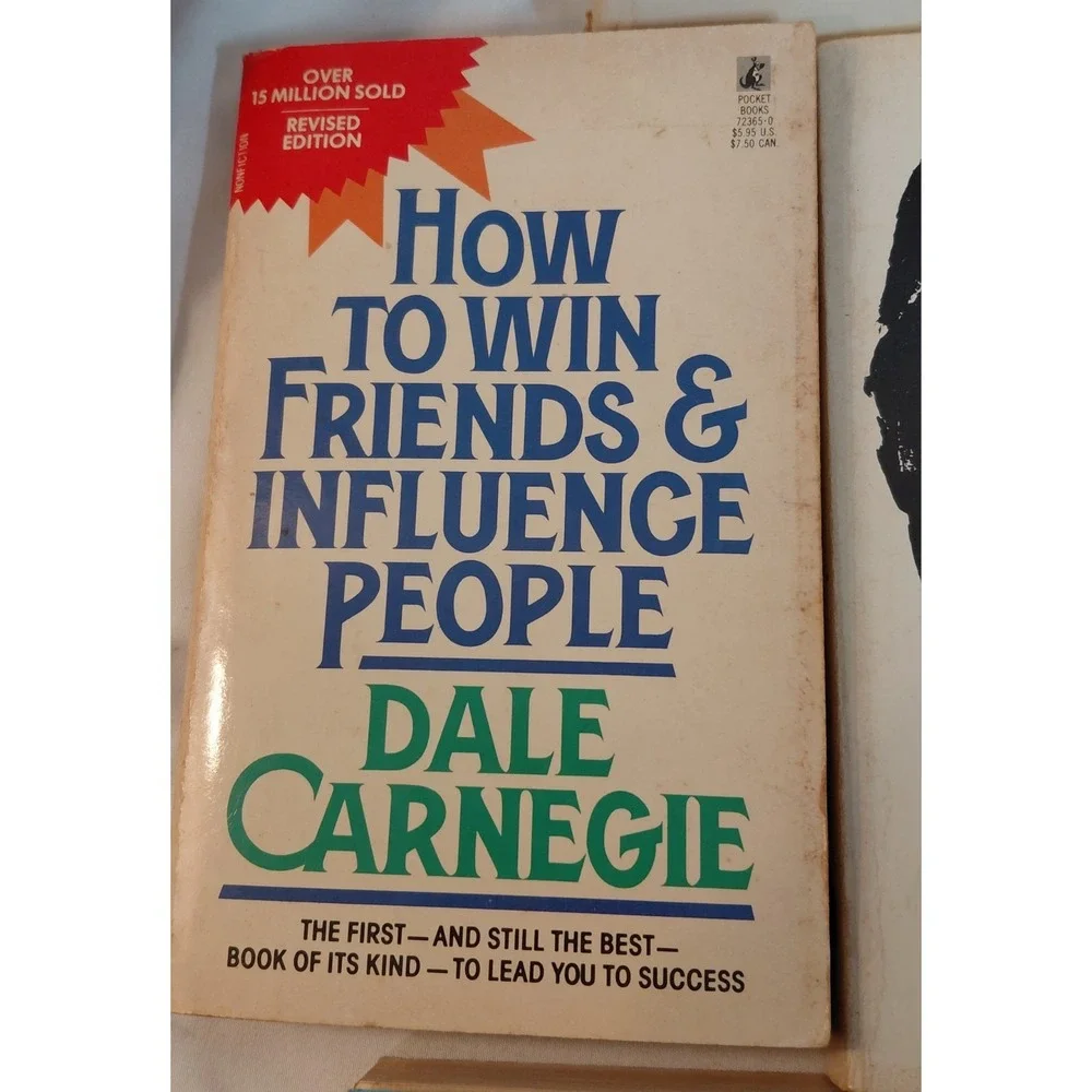 Christian Self Help Book Lot 6 Dale Carnegie Charles Capps Tim Hansel Harold